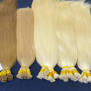 Cheveux vierges humains vietnamiens en vrac Toupee Corp T05 |   Machine à double trame |   Couleur noire naturelle |   Doux, durable et sans nœuds | - Product Image 5