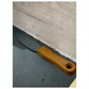 سكين معجون الجدران من الفولاذ الكربوني بمقبض خشبي من كونكورد، أداة منزلية للاستخدام في أعمال الجدران الجافة - Product Image 3