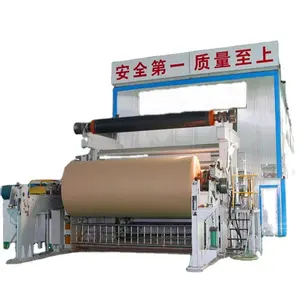Dingchen makineleri 2500mm 80 Tpd oluklu kağıt makinesi