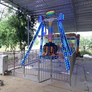 Chine Pas Cher Fabrication Parc D'attractions Kiddie Rides 6 Sièges Enfants Jeu Mini Balançoire Pendule Volant Frisbee