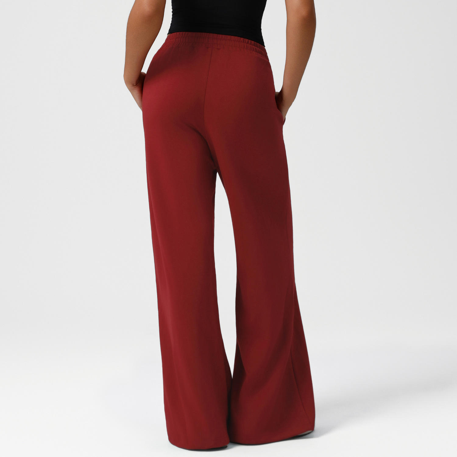 Dark red pants