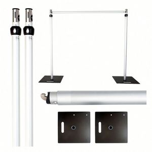 Kit de Soporte para Telón de Fondo de Fotografía de Alta Resistencia, 6 x 10 pies, con Tubos y Cortinas, para Decoración de Escenarios - Product Image 1