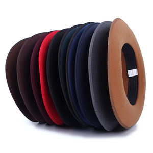Sombrero panamá de estilo moderno de alta calidad para <span class=keywords><strong>hombre</strong></span> y mujer, sombrero Retro de ala ancha, fieltro de lana, Fedora de Jazz - Product Image 4