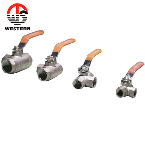 1/2 "-2" 400wog đòn bẩy xử lý NPT nữ 1/4 (l-port) giả mạo đầy đủ cổng bóng van đồng thau van <span class=keywords><strong>3</strong></span> chiều - Product Image 3