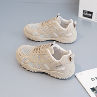 Großhandel Camel Verstärkte Genähte Zehenkappe Klassische Niedrige Damen-Skate-Sneaker für Bekleidungsgeschäfte