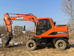 Excavadora Doosan DH215 DH225 DH300 de segunda mano, excavadora de ruedas Doosan Dh150lc - Product Image 5