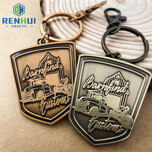 Venta al por mayor pedido personalizable llavero Metal promoción publicidad turística esmalte Llaveros De Metal recuerdo llaveros - Product Image 2