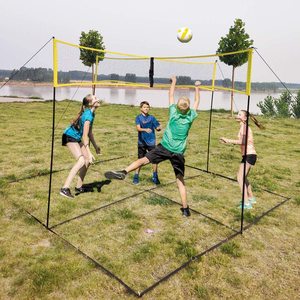 Durable Cross <strong>Volley</strong> <strong>Ball</strong> Training <strong>Net</strong> Sports Badminton Game <strong>Net</strong> - Product Image 4