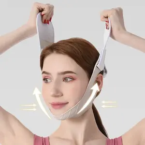 V Line Chin Tightener Mask Facial Compression Neck Chin Face Garment Strap Bandage