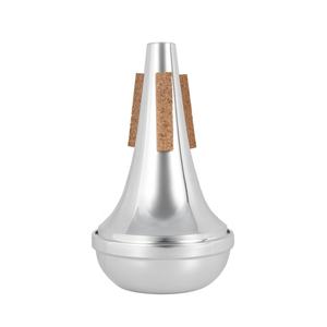 Fabrication <span class=keywords><strong>de</strong></span> métal CNC petite sourdine <span class=keywords><strong>de</strong></span> pratique droite pour toutes sortes <span class=keywords><strong>de</strong></span> trompettes - Product Image 1