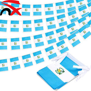 工場直販 グアテマラ国旗シリーズ商品 グアテマラ国旗ブレスレット、手袋、スカーフセット 販促ギフト用 - Product Image 6