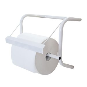Porta-rotolo da parete in metallo moderno in acciaio inossidabile porta carta quadrata e carta da bagno in tessuto - Product Image 1