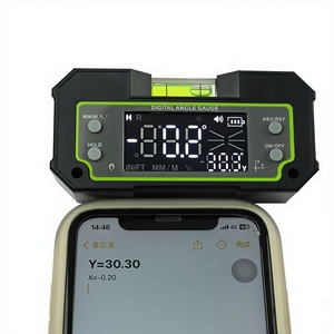 Inclinómetro Electrónico Digital de Doble Eje Jelov con Nivel Láser y Medidor de Pendiente Bluetooth - Product Image 2
