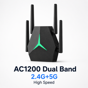 Répéteur WiFi double bande AC1200 RP312F-S en promotion – Extension de portée sans fil haute vitesse 2,4 GHz et 5,8 GHz - Product Image 2