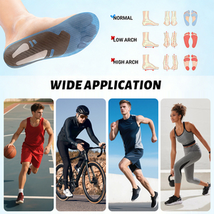 Semelles en mousse à mémoire <span class=keywords><strong>de</strong></span> forme hautement élastiques personnalisées en gros, antidérapantes, respirantes, absorbant les chocs, adaptées aux chaussures habillées et aux chaussures <span class=keywords><strong>de</strong></span> sport - Product Image 6