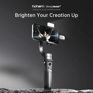Estabilizador de Mano de 3 Ejes para Teléfono Inteligente Android Hohem <span class=keywords><strong>ISteady</strong></span> <span class=keywords><strong>Mobile</strong></span> Plus 2024, Gimbal <span class=keywords><strong>ISteady</strong></span> M5S KIT - Product Image 2
