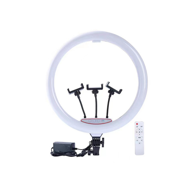 Dimmable 22 Inch Ring Light Makeup Selfie Studio Video Ring Photographic Fill Lamp for Live Video Led Ring Light