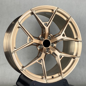 Neue Tiefkonkave 18-22 Zoll Geschmiedete Felgen <span class=keywords><strong>5</strong></span>*112mm Lochkreis Fünfspeichen Auto-Aluminiumlegierungsräder Passend für Audi R8 <span class=keywords><strong>V10</strong></span> RS3 BMW G80 McLaren - Product Image 4