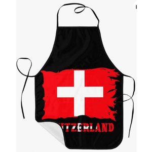 <span class=keywords><strong>Delantal</strong></span> de Cocina Personalizado con Bandera de Suiza para Hombres y Mujeres, Ideal para Cumpleaños, Día de la Madre, Esposa, Esposo, Hermano, Amigos - Product Image 1