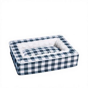 Cama Rectangular para Perros y Gatos de Cuatro Estaciones, con Funda Extraíble, Ecológica, Antideslizante, de Felpa Suave y Cómoda, Venta al Por Mayor - Product Image 6