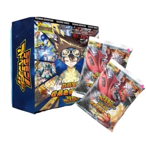 Cartes de collection <span class=keywords><strong>Digimon</strong></span> Adventure, anime japonais populaire, cartes de jeu de monstres numériques rares, ensemble de cartes en papier coloré pour enfants, jouets cadeaux - Product Image 1