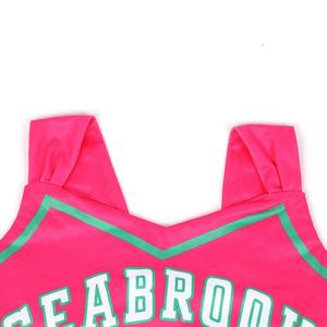 Ecbitiry-disfraces de <span class=keywords><strong>animadoras</strong></span> de <span class=keywords><strong>Zombies</strong></span> para niñas, atuendo de porristas para Halloween, vestido de Cosplay de 2 a 8 años para fiesta de cumpleaños - Product Image 3