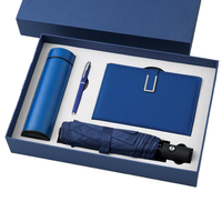 Flacon d'affaires de luxe et ensemble cadeau parapluie automatique Gadgets électroniques Technologie pour l'obtention du diplôme Cadeaux de Noël