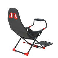 Simulateur de course pour PS5, cockpit pliable, siège réglable, cadre pliable complet, configuration de conduite de jeu, club sportif