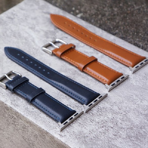 Custom-made top-grain cowhide <b>watch</b> straps, comfortable and waterproof replacement <b>watch</b> straps, <b>watch</b> accessories in various - Product Image 1