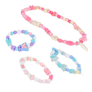 Chaîne de téléphone portable fantaisie multi-grilles faite à la main pour filles, <span class=keywords><strong>bijoux</strong></span> et jouets DIY pour enfants, bracelet et collier en perles - Product Image 6