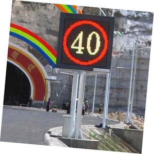 رادار متغيرة على أساس الرسائل الطريق السريع سرعة كاميرا تحذير إشارة مرور الطاقة الشمسية سرعة علامة الحد الأقصى للسرعة أدى توقيع - Product Image 2