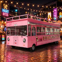 Chariots de cuisine mobiles en acier inoxydable personnalisés, résistants à la rouille, pour la vente de glaces, de viandes grillées et de restauration rapide en camions de cuisine de rue