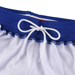 Groothandel Oem Aanpasbaar Logo Gesublimeerd Ademend Snel Droog Sportbroek 100% Polyester Heren Basketbalshorts - Product Image 4