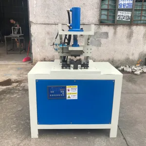 Hydraulic automatic angle cutting machine Stainless steel tube corner cutting device windows pipe notching machine on sale