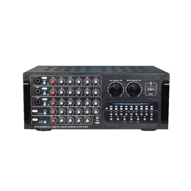 High Power Household Bluetooth Amplifier Lossless Decoding and Reception, High-power Stage Audio Karaoke Power Amplifier