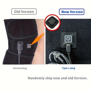 Adjustable <b>Heated</b> Knee Brace <b>Pad</b> Rechargeable Leg Knee Massager for Men Women <b>Electric</b> <b>Heated</b> Knee Wrap Belt - Product Image 4