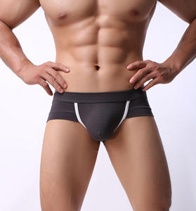 Nouvelles Slips <span class=keywords><strong>Homme</strong></span> Sexy en Modal Couleur Unie – <span class=keywords><strong>Tanga</strong></span> U Convexe Tendance - Product Image 4