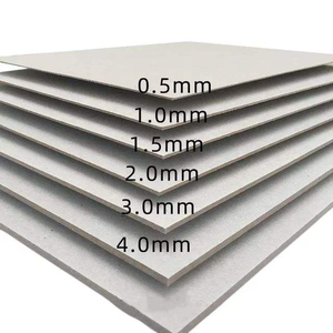 High Quality 1mm-3mm Thickness Laminated Grey Board Sheets Hard Solid Uncoated Anti-Curl Recyclable 100% Recycled <b>Photo</b> <b>Frame</b> - Product Image 1