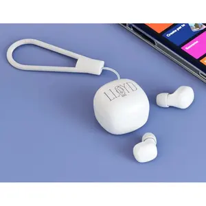 Auricolari Pebble Mini, gadget personalizzati - Product Image 1