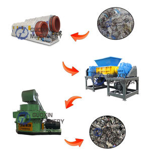 Machine à briquettes RDF, broyeur de paille et machine à briquettes RDF, machine à granulés RDF, machine à briquettes RDF pour déchets textiles - Product Image 2