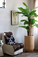 Vente directe d'usine, pot de fleurs en argile de magnésium de style Wabi-sabi, de forme unique, haut de gamme, luxueux, de grande taille, pour magasin commercial