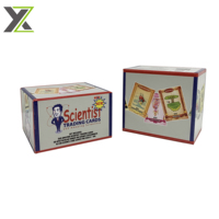 Coffret de jeu de cartes à collectionner personnalisé boîtes cadeau en carton avec couvercle et base