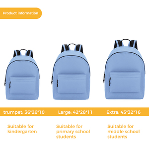 Direttamente dalla Fabbrica e OEM/ODM, Zaino Semplice e Robusto, Speciale per Studenti: Borsa Scolastica Economica e Resistente - Product Image 3
