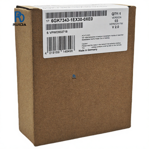 แบรนด์ดั้งเดิม S7-300 CP Communication 343-1 PLC โมดูลอีเธอร์เน็ตอุตสาหกรรม พอร์ต RJ45 IP20 6GK7343-1EX30-0XE0 รับประกัน 1 ปี 6G - Product Image 5