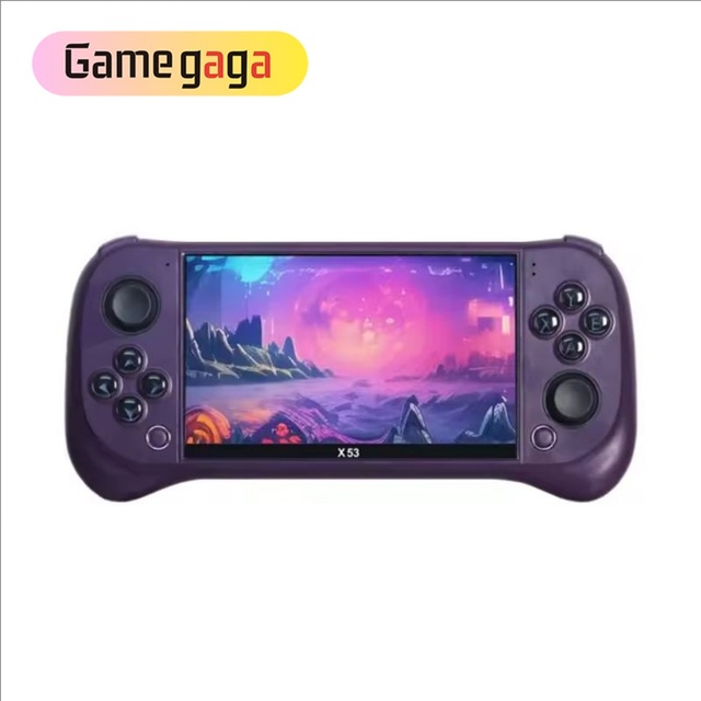 X53 Handheld Game Console Wi-Fi 5.1 Inch HD Screen 10000 Games Retro Music Video Watch E-books Portable