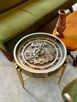 Horloge analogique vintage haut de gamme, style nordique américain, luxe léger, pour salon, table basse d'appoint pour appartement