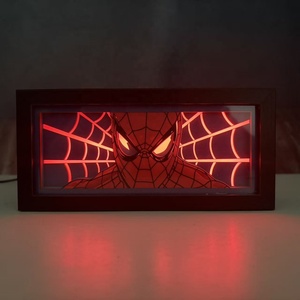 Avatar aang khung ảnh 3D sơn tường Anime cho nhà hàng quán bar cà phê Bar phim Áp phích tường nghệ thuật cuối cùng airbender - Product Image 2