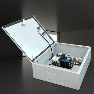 Công suất kép tự động chuyển hộp phân phối 220V/380V thời gian một pha ba pha bốn dây - Product Image 2