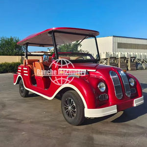 Autobús Turístico Eléctrico Clásico de Estilo Antiguo, de 4 a 17 Asientos, Batería de Plomo-Ácido, Velocidad Máxima de 60 km/h, Puertas Personalizables - Product Image 1