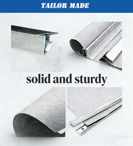 Rideau coupe-flamme en fibre de verre, style victorien, isolation thermique, pare-fumée, ignifuge, facile à installer, villa - Product Image 3